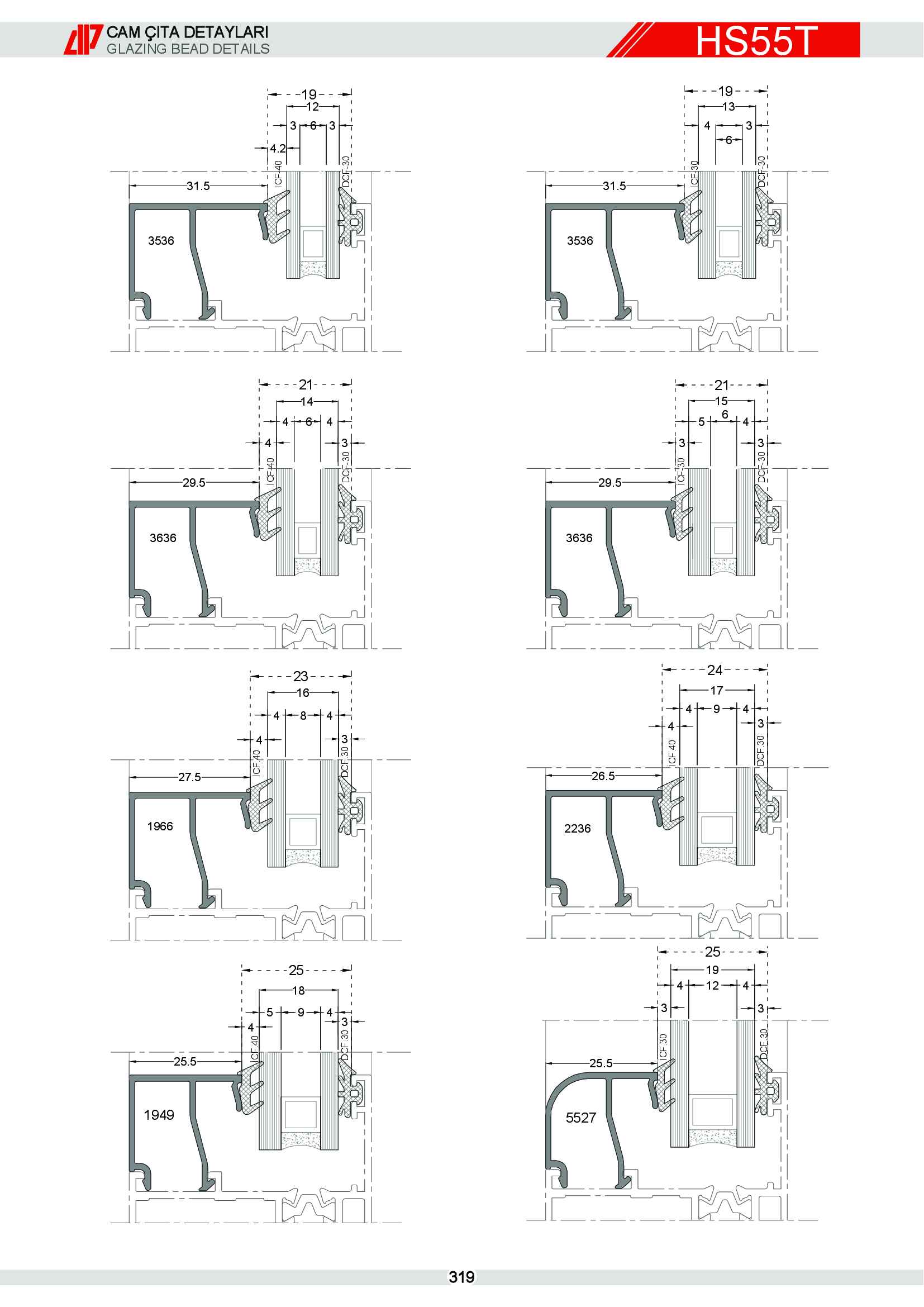 HEBESCHİEBE SÜRME ALÜMİNYUM 26